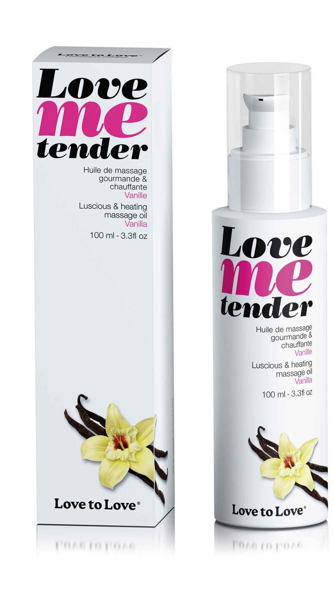 Huile De Massage Love Me Tender Vanille Ml Spicy Plaisir