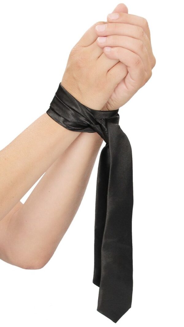 Cravatte Bandeau Tie Me up Noir (2)