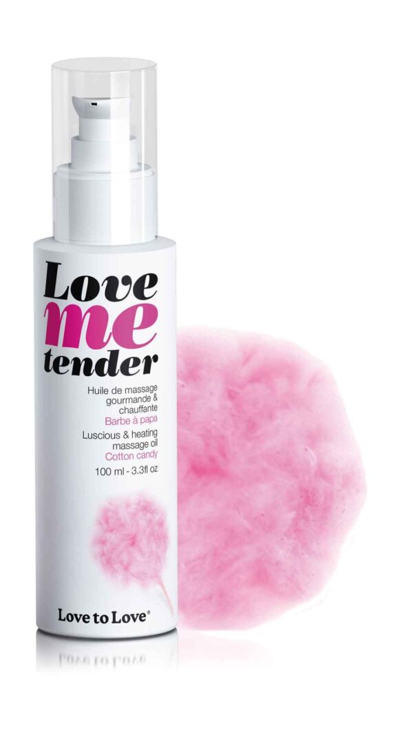 HUILE DE MASSAGE LOVE ME TENDER - BARBE A PAPA