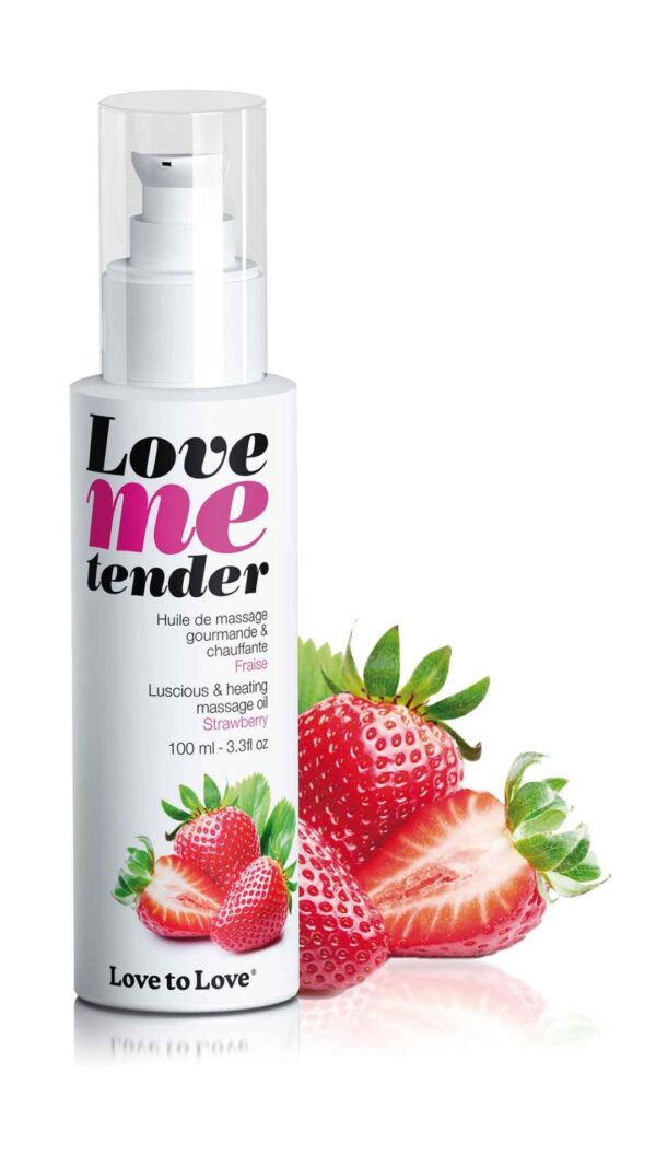 HUILE DE MASSAGE LOVE ME TENDER - FRAISE