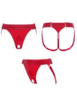 HARNAIS LINGERIE UNIQUE - TU - ROUGE (5)