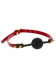 Bâillon Boule Gag- Rouge (3)