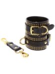 Menottes de chevilles Studded Vogue Noires (6)
